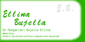 ellina bujella business card